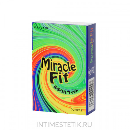 Презервативы SAGAMI MIRACLE FIT анатомической формы