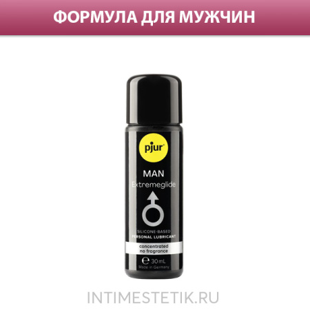 Концентрированная смазка Pjur Man Premium Extremeglide на силиконовой основе