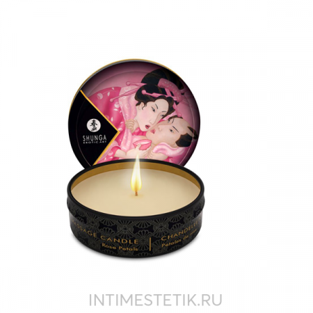 Ароматическое масло-свеча Rose Petals, 30мл