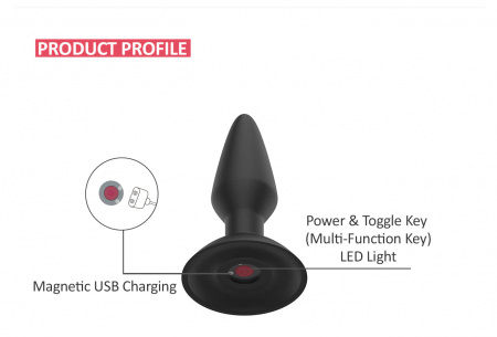 Анальная пробка Equinox MAGIC MOTION