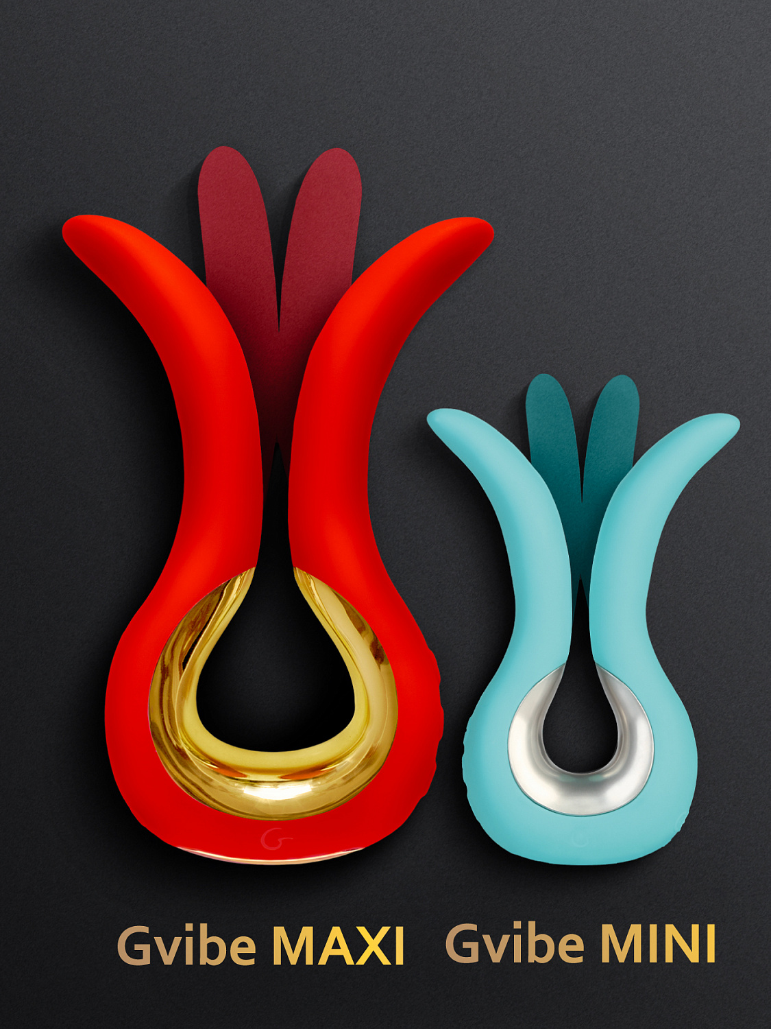 Gvibe Maxi - вибромассажер с тремя моторчиками Gvibe Maxi - вибромассажер с тремя моторчиками