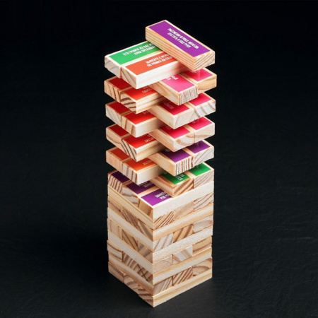 Игра ДЖЕНГА для взрослых "Башня Искушений"