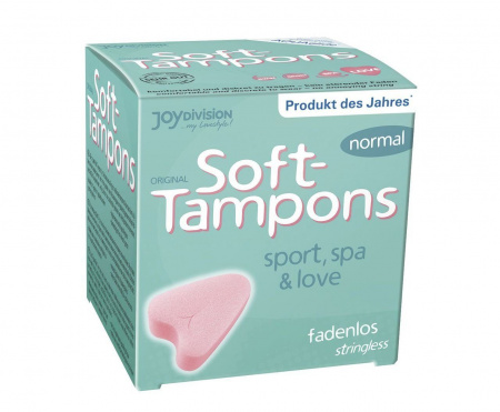 Тампоны мягкие JoyDivision Sport, Spa&Love 3шт. normal