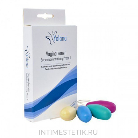 Влагалищные конусы Yolana / Elanee Фаза 1 для мышц тазового дна
