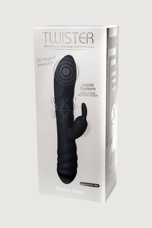 Twister Adrien Lastic - вибратор-кролик с волновым вращением