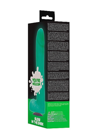 Мыло в виде пениса на присоске (светится в темноте)