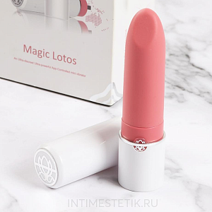 Мини-вибратор Magic Lotos с мобильным приложением Мини-вибратор Magic Lotos с мобильным приложением