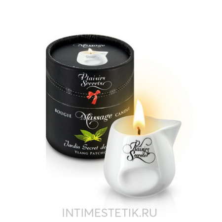 Массажная свеча (Иланг-Иланг/Пачули) MASSAGE CANDLE DES YLANG/PATCHOULI, 80 мл Массажная свеча (Иланг-Иланг/Пачули) MASSAGE CANDLE DES YLANG/PATCHOULI, 80 мл