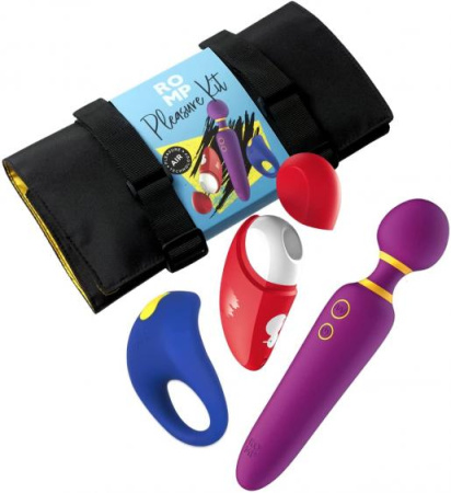 Набор Romp Pleasure Kit из 3-х игрушек в сумочке