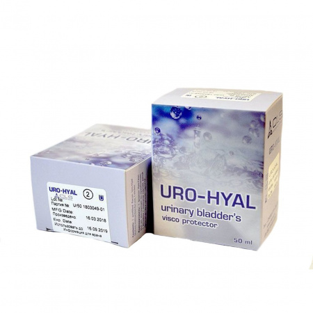 Уро-гиал (URO-HYAL) вязкоэластичный протектор слизистой мочевого пузыря Уро-гиал (URO-HYAL) вязкоэластичный протектор слизистой мочевого пузыря