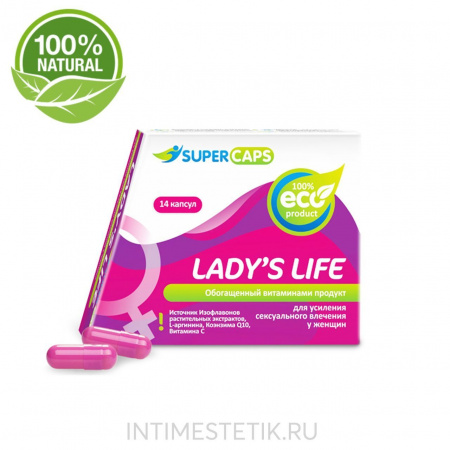 Возбуждающее средство  Lady's Life (капсулы, 14 шт.)