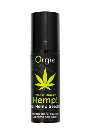 Усилитель оргазма ORGIE Hemp Intense Orgasm с эффектом вибрации, 15 мл