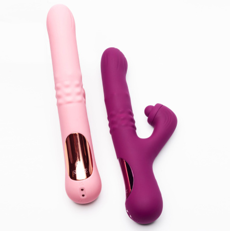 Selove ComePlay - вибратор-кролик поглаживанием точки G, шариками и пульсацией на клиторе