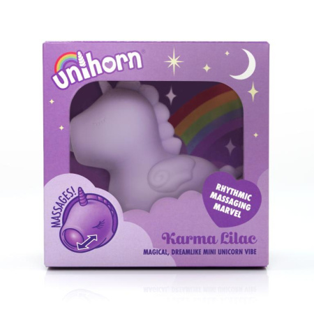 Unihorn Karma Lilac - вибратор с мощным пульсирующим носиком
