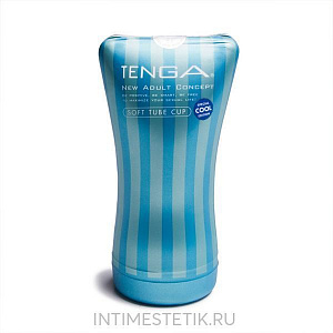 Мастурбатор TENGA Soft Tube Cool (охлаждающий) Мастурбатор TENGA Soft Tube Cool (охлаждающий)