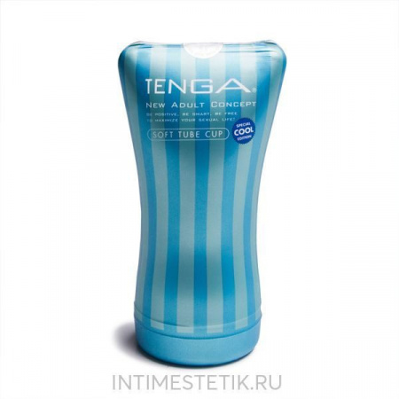 Мастурбатор TENGA Soft Tube Cool (охлаждающий) Мастурбатор TENGA Soft Tube Cool (охлаждающий)