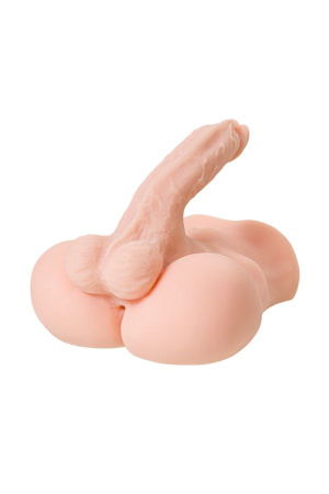 2 в 1: мастурбатор + фаллоимитатор Juicy Pussy Manuel