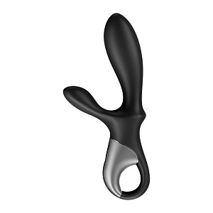 Анальный вибратор со стимуляцией промежности Heat Climax+ Satisfyer с мобильным управлением Анальный вибратор со стимуляцией промежности Heat Climax+ Satisfyer с мобильным управлением