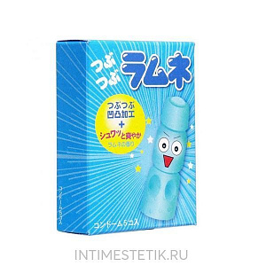 Презервативы SAGAMI Studded Lemonade, 5 шт.