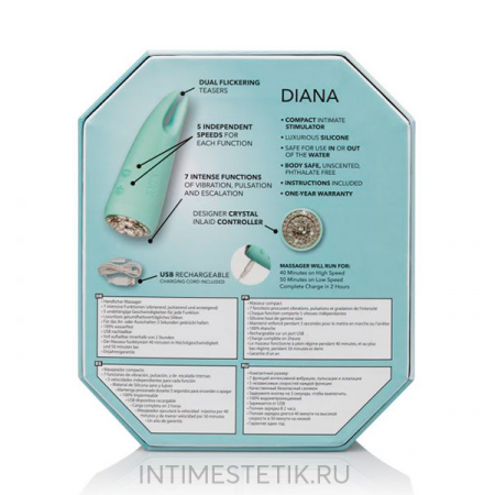 Клиторальный вибратор Pave - Diana