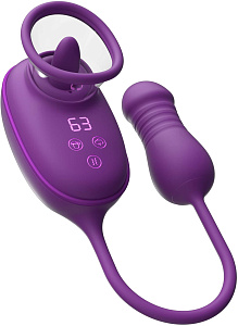 Amovibe Nebula Orbit - стимулятор орального секса с помпой и фрикциями Amovibe Nebula Orbit - стимулятор орального секса с помпой и фрикциями