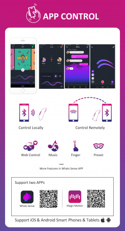 Smart-стимулятор клитора Candy Magic Motion Smart-стимулятор клитора Candy Magic Motion