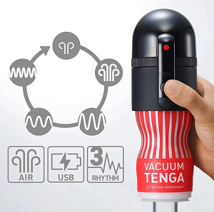 Набор Tenga Vacuum Max - мастурбатор и устройство для создания вакуума Набор Tenga Vacuum Max - мастурбатор и устройство для создания вакуума