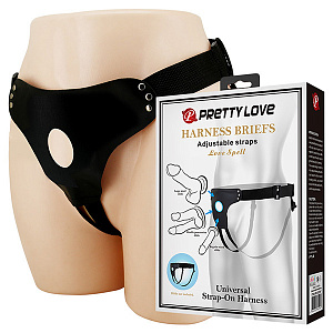 Pretty Love Harness Briefs Love Spell - универсальные трусики для страпона