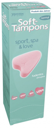 Тампоны мягкие JoyDivision Sport, Spa&Love 10 шт. normal