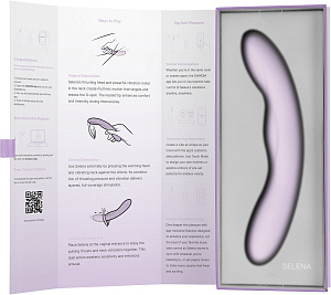 Вибратор Selena SVAKOM с возвратно-поступательным движением и нагревом