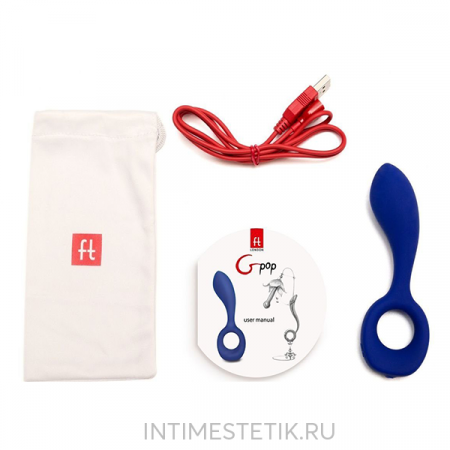 Анатомический вибратор Gvibe Gpop для двоих