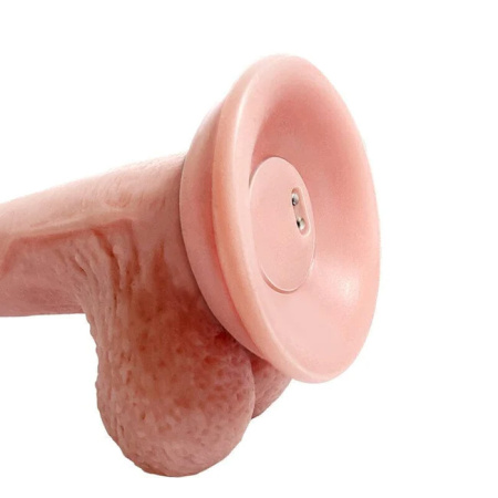 Реалистичный вибратор с фрикциями и нагревом Erocome Scutum