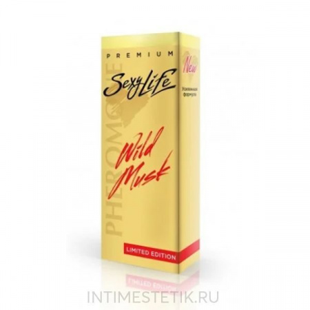 Духи SexyLife Wild Musk для мужчин с феромонами ("Eros Versacei" аромат 2)