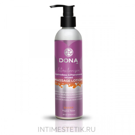 Лосьон с феромонами DONA Tropical Tease увлажняющий, 235 мл