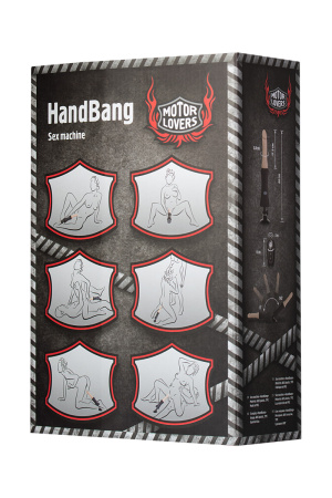HANDBANG MOTORLOVERS - компактная секс-машина с пультом ДУ