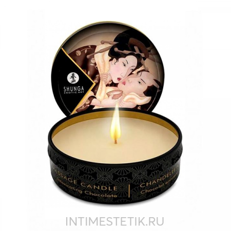 Массажное арома масло 2 в 1 Excitation Chocolate, 30 мл