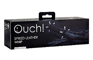 Кожаная плеть (флогер) Spiked Leather Whip Кожаная плеть (флогер) Spiked Leather Whip