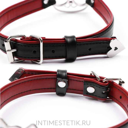 Чокер NOTABU BDSM с украшением-кошечкой Чокер NOTABU BDSM с украшением-кошечкой