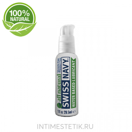 Натуральная смазка Swiss Navy All Natural Lubricant, 30 мл