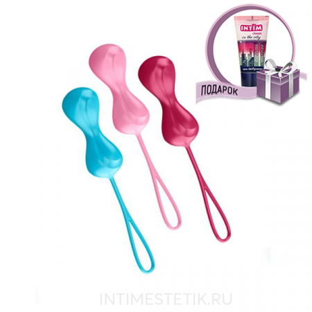 Вагинальные шарики Satisfyer Balls C02 Double Large