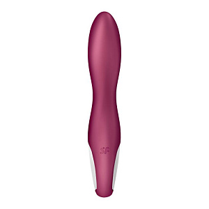 Вибратор для точки G Heated Thrill Satisfyer с нагревом и с мобильным управлением Вибратор для точки G Heated Thrill Satisfyer с нагревом и с мобильным управлением
