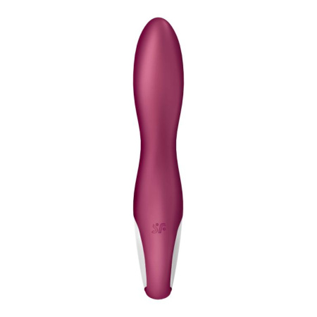 Вибратор для точки G Heated Thrill Satisfyer с нагревом и с мобильным управлением Вибратор для точки G Heated Thrill Satisfyer с нагревом и с мобильным управлением