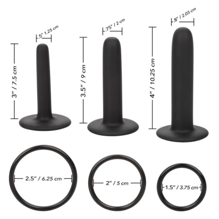 Набор для анального секса (страпон + 3 насадки) BOUNDLESS SILICONE PEGGING KIT Набор для анального секса (страпон + 3 насадки) BOUNDLESS SILICONE PEGGING KIT