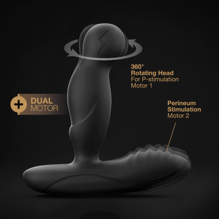 Массажер простаты LEVETT ANCUS/Dorcel 2 NEW с ротацией (вращающаяся головка)