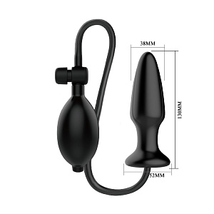 Анальная пробка с функцией увеличения размера Mr. Play Inflatable Anal Plug