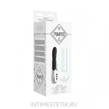 Набор Thruster 4 in 1 Rechargeable Couples Pump Kit