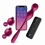 Satisfyer Love Birds Vary - вагинальные виброшарики со сменными насадками, пультом и приложением