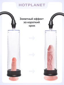 Вакуумная помпа для пениса Hot Planet Intern