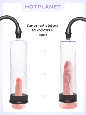 Вакуумная помпа для пениса Hot Planet Intern