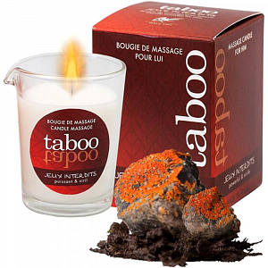 Массажная свеча-афродизиак для мужчин RUF TABOO JEUX INTERDITS, 60 г Массажная свеча-афродизиак для мужчин RUF TABOO JEUX INTERDITS, 60 г
